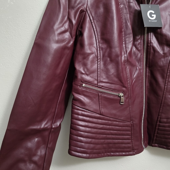 G by Guess Briana PU Jacket - Picture 11 of 12